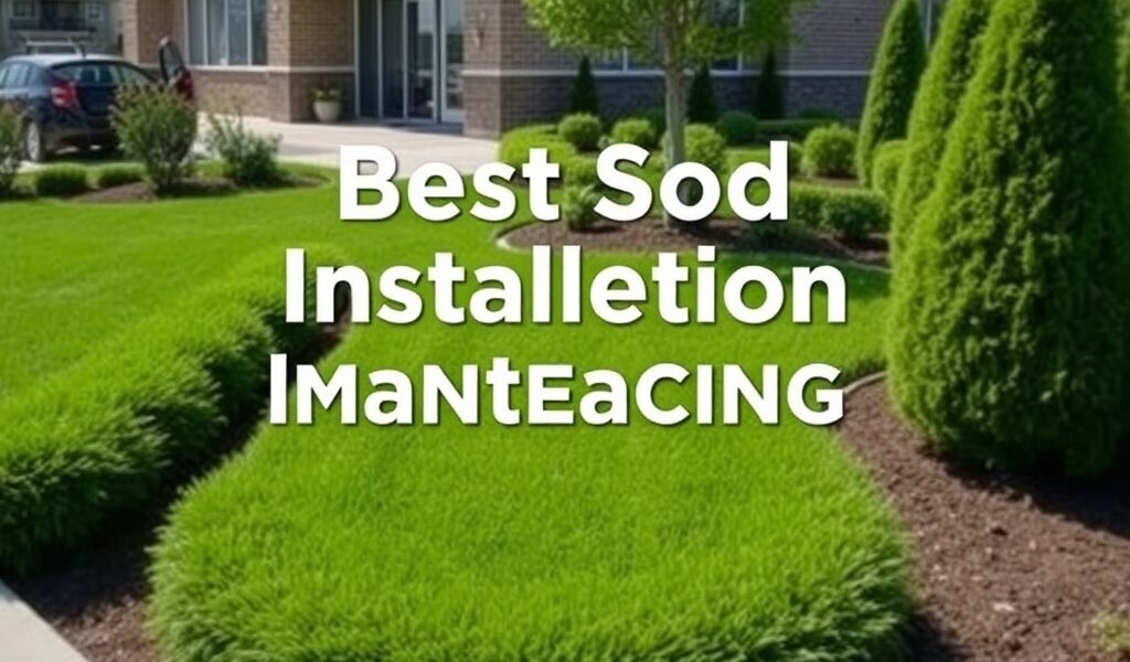 Best Sod Installation Whitby