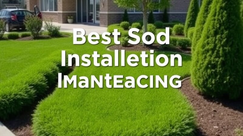 Best Sod Installation Whitby