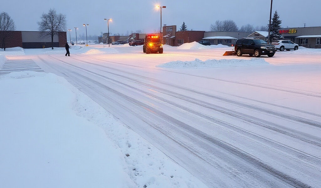 Emergency Snow Plowing Mount Albert Ontario