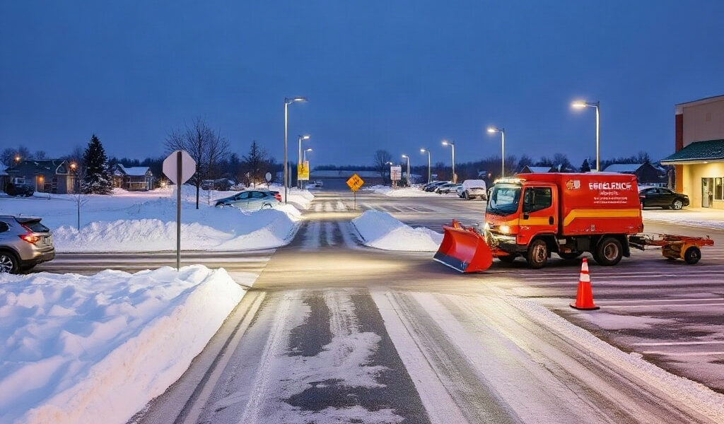 Emergency Snow Plowing Oshawa Ontario