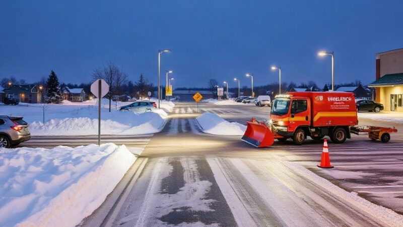 Emergency Snow Plowing Oshawa Ontario