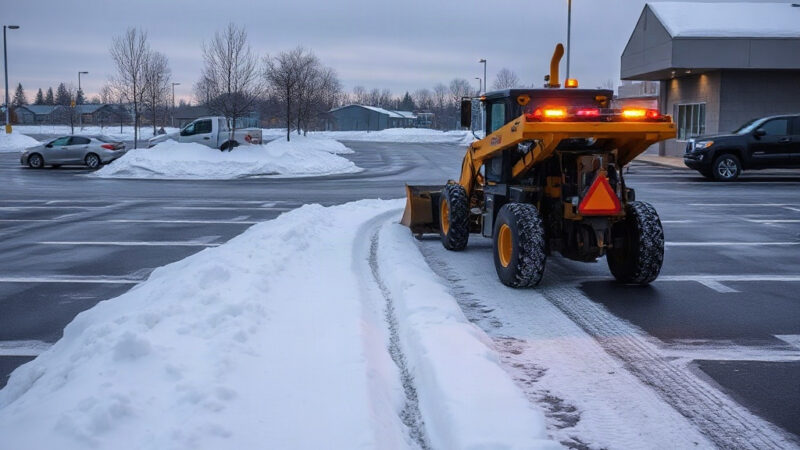 Snow Plowing Near Mississauga