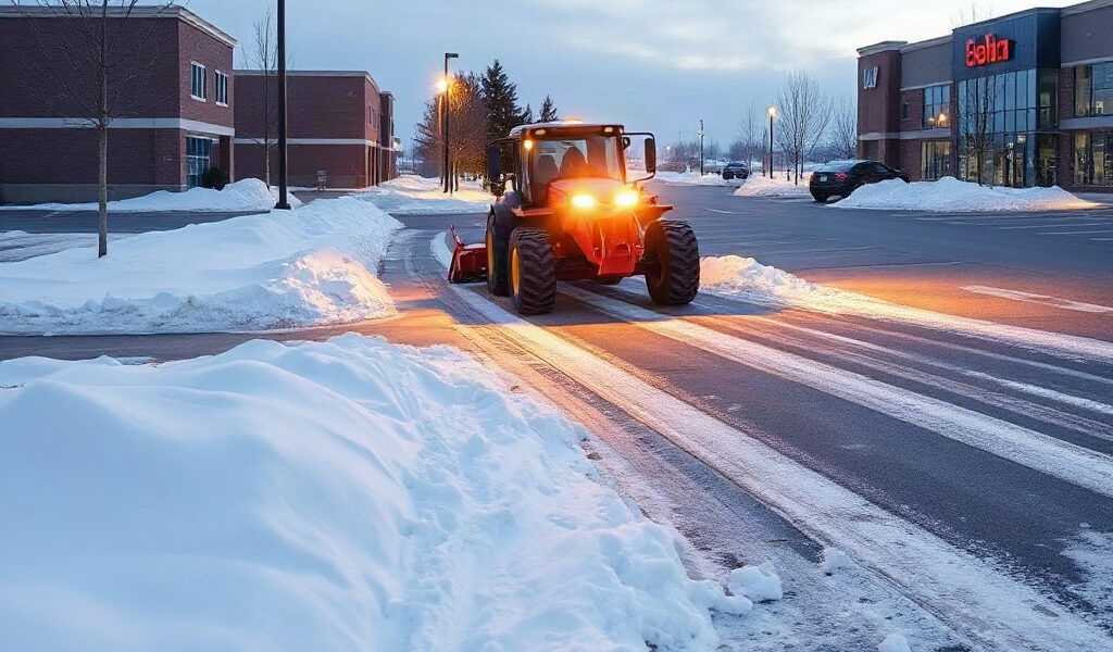Snow Plowing Stouffville Ontario