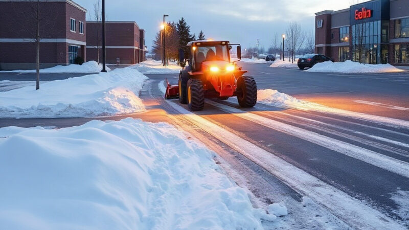 Snow Plowing Stouffville Ontario
