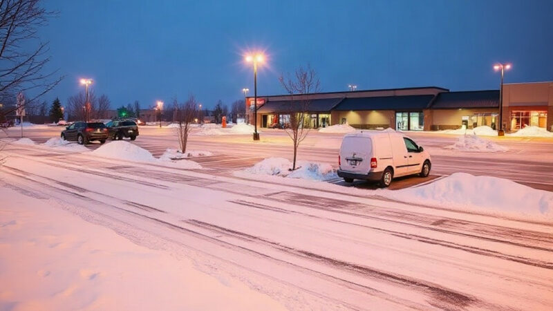 Courtice Parking Lot Snow Removal